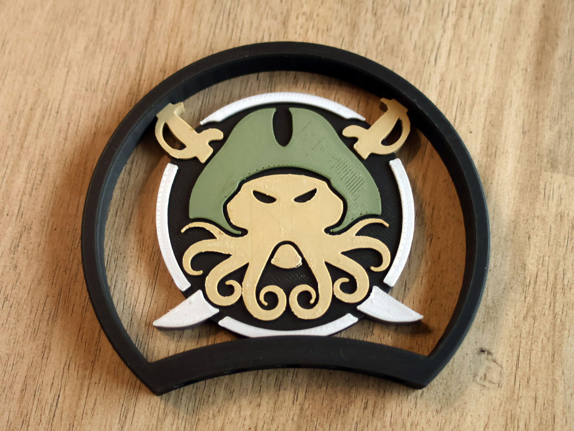 Pirates Davy Jones Disney ear for headband