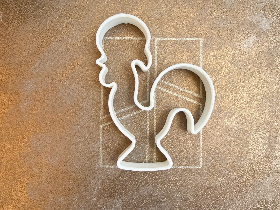 Portuguese Galo Cookie Cutter