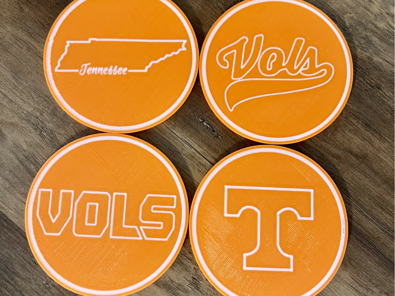 Tennessee Volunteers Coasters
