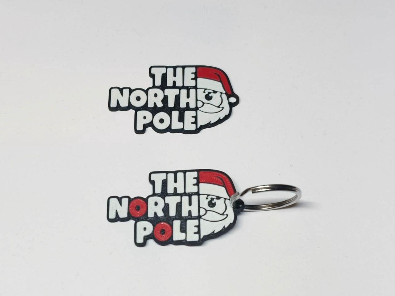 Christmas Keychain "The North Pole"