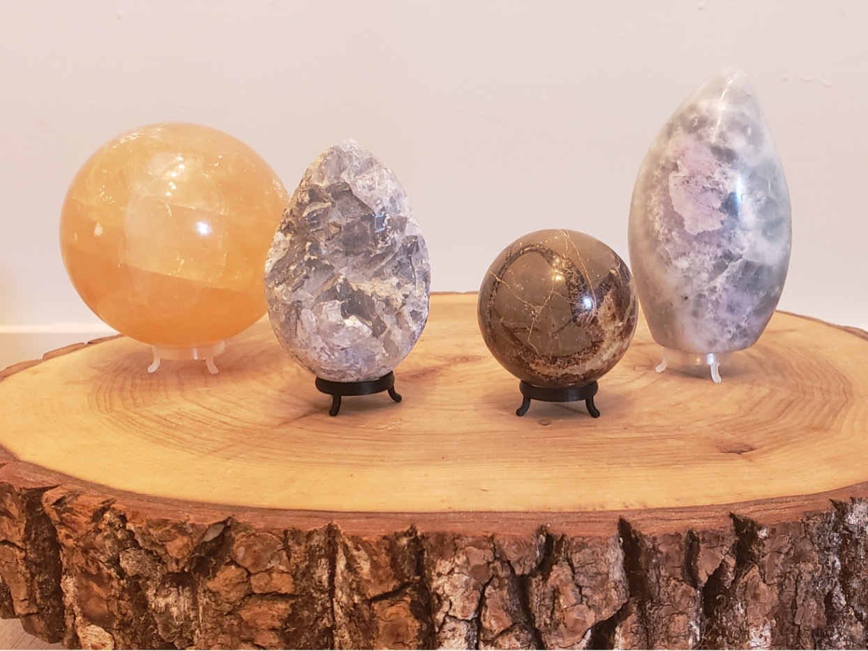 Sphere Gemstone Crystal Stand/Tripod Holder