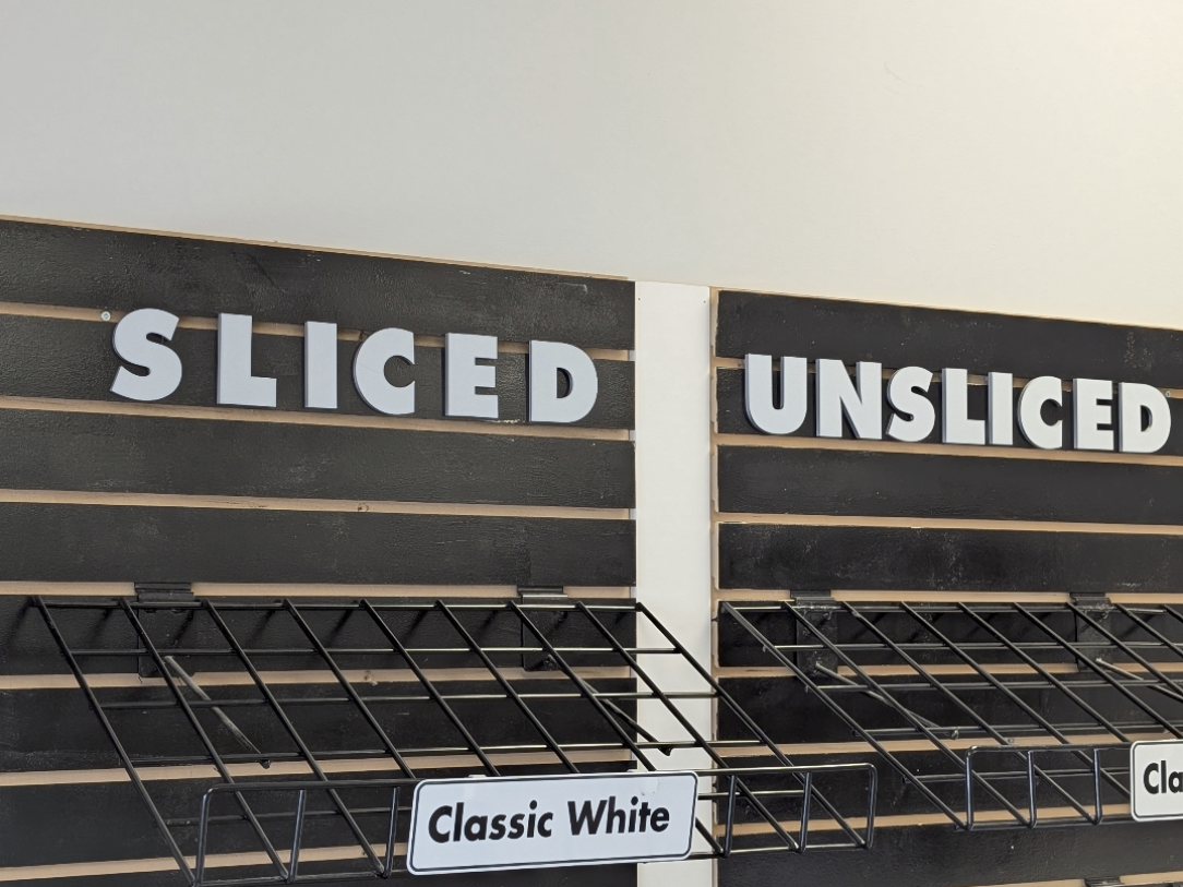 Slatwall Letters - Futura