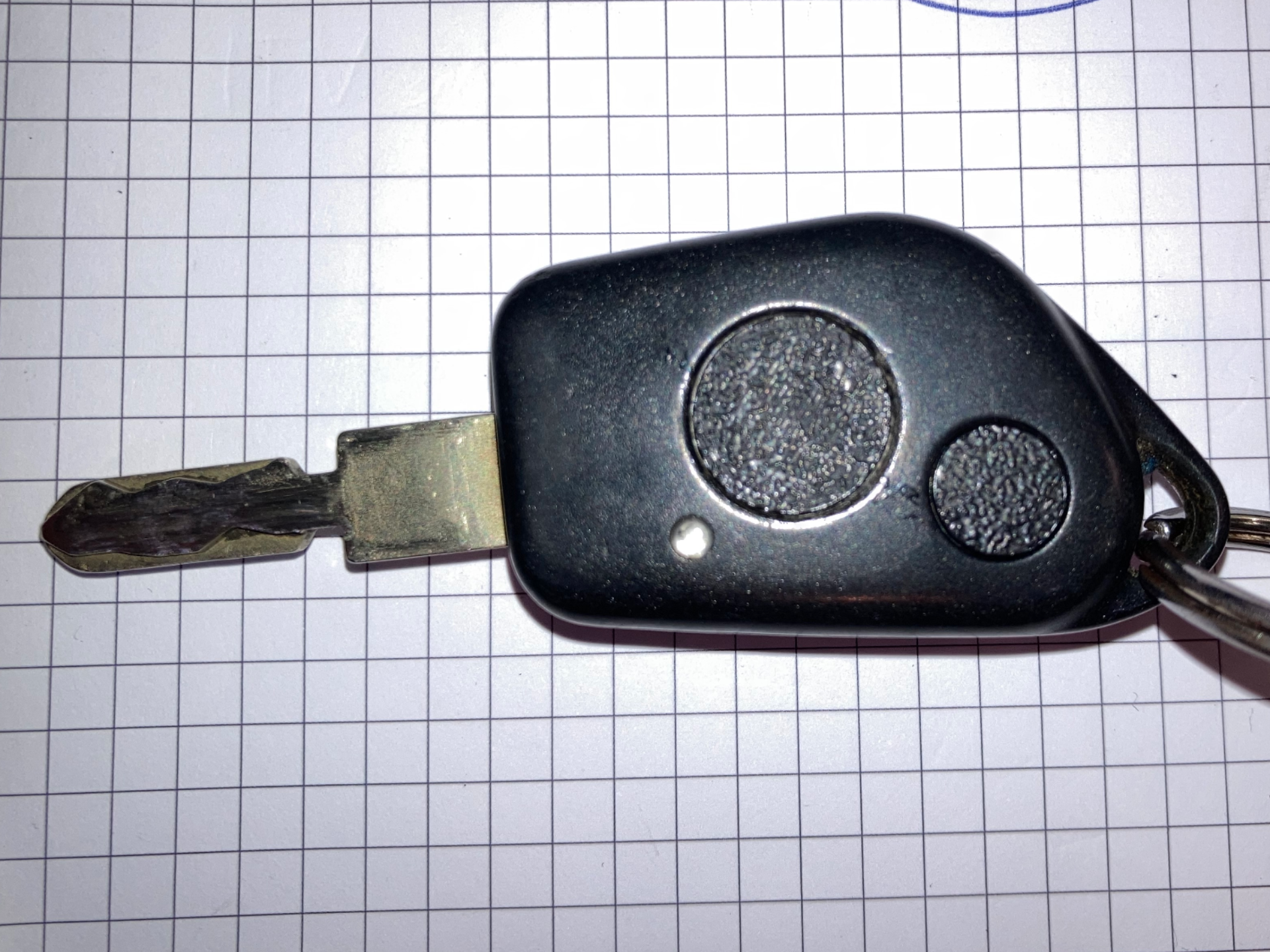 Schlüsselknopf passend für Peugeot 406 Schlüssel
