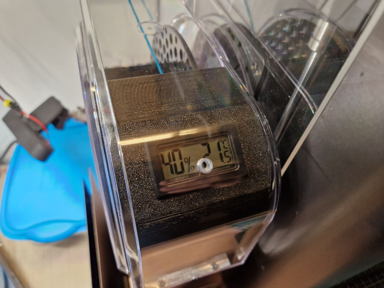 Thermometer frame for SUNLU S1 Dryer Box