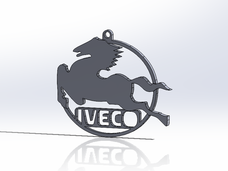 Pegaso Logo with Iveco text
