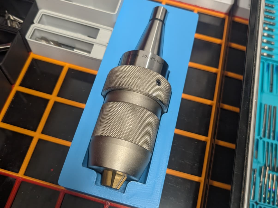 SK 30 Drill Chuck Gridfinity