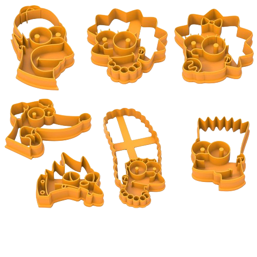 Cookie cutter Simpsons