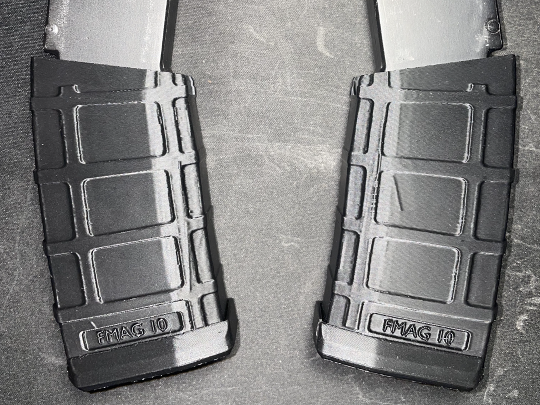 TM-22 PMAG-style Mag Cover for factory metal mag