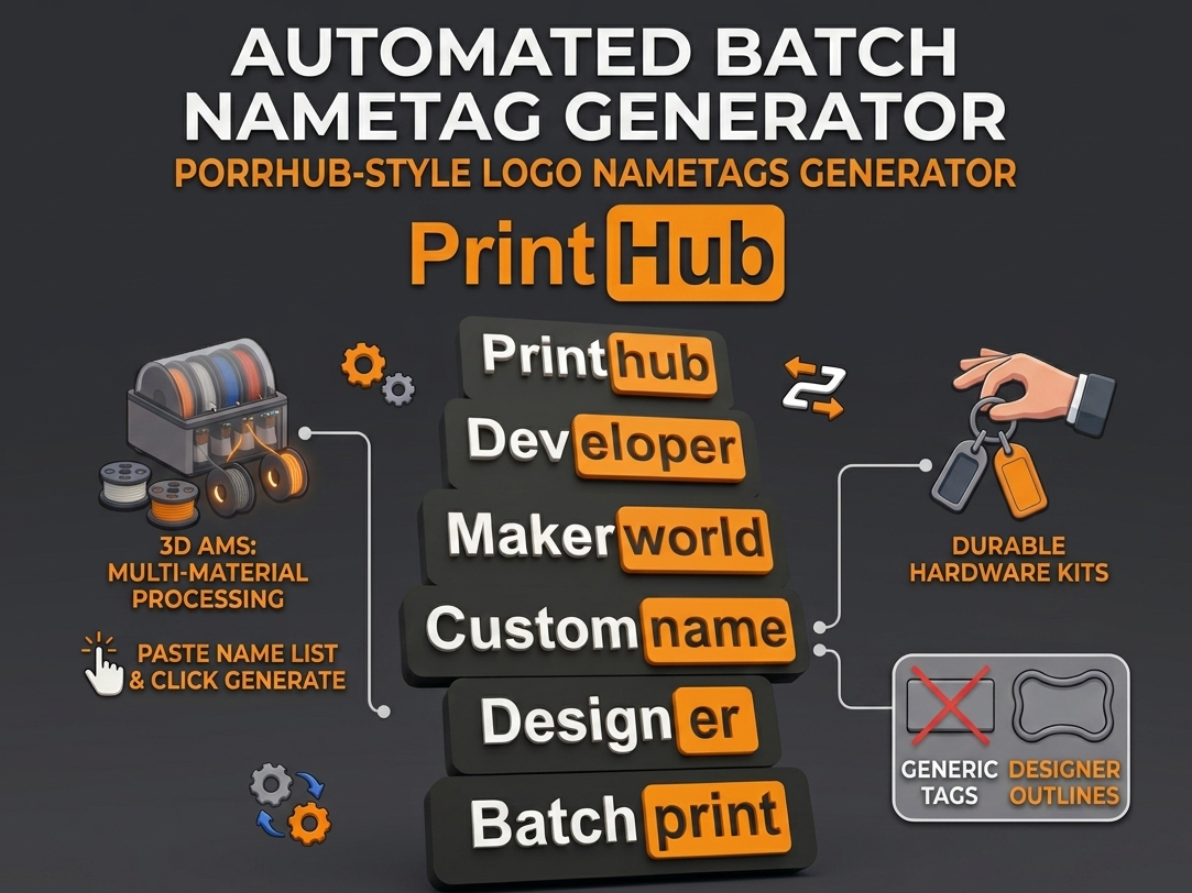 Printhub style batch nametag generator