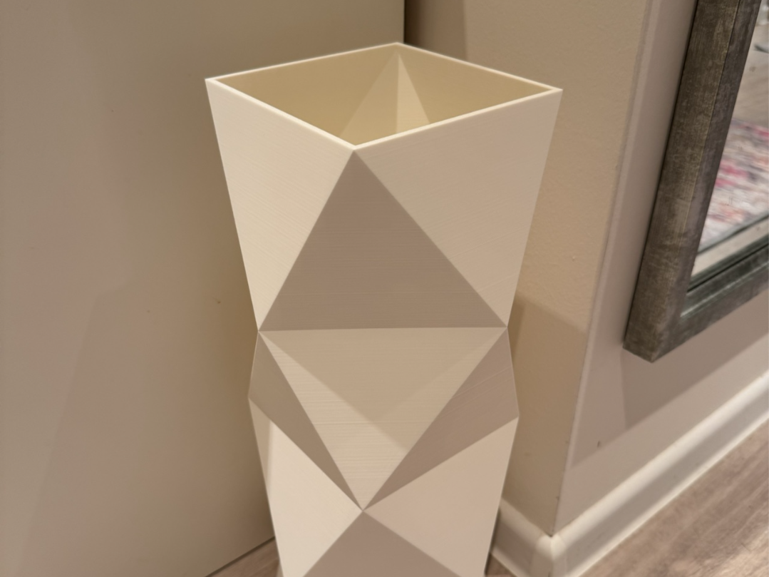 Tall Low Poly Vase