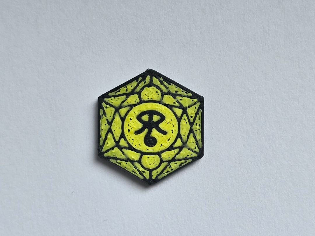 Cthulhu: Dark Providence Yellow agent token