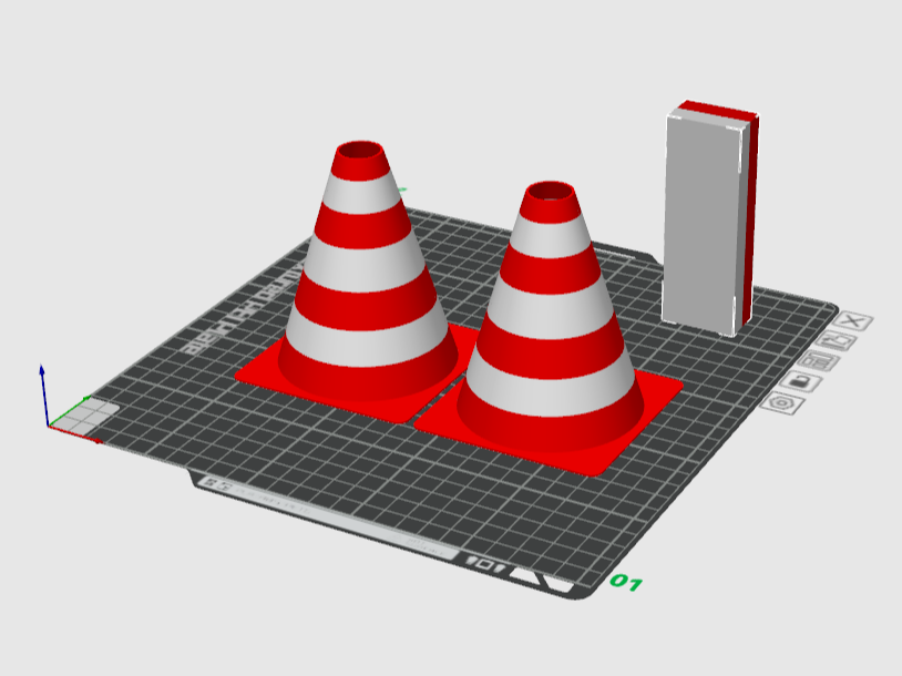 Verkehrshütchen / Traffic cones