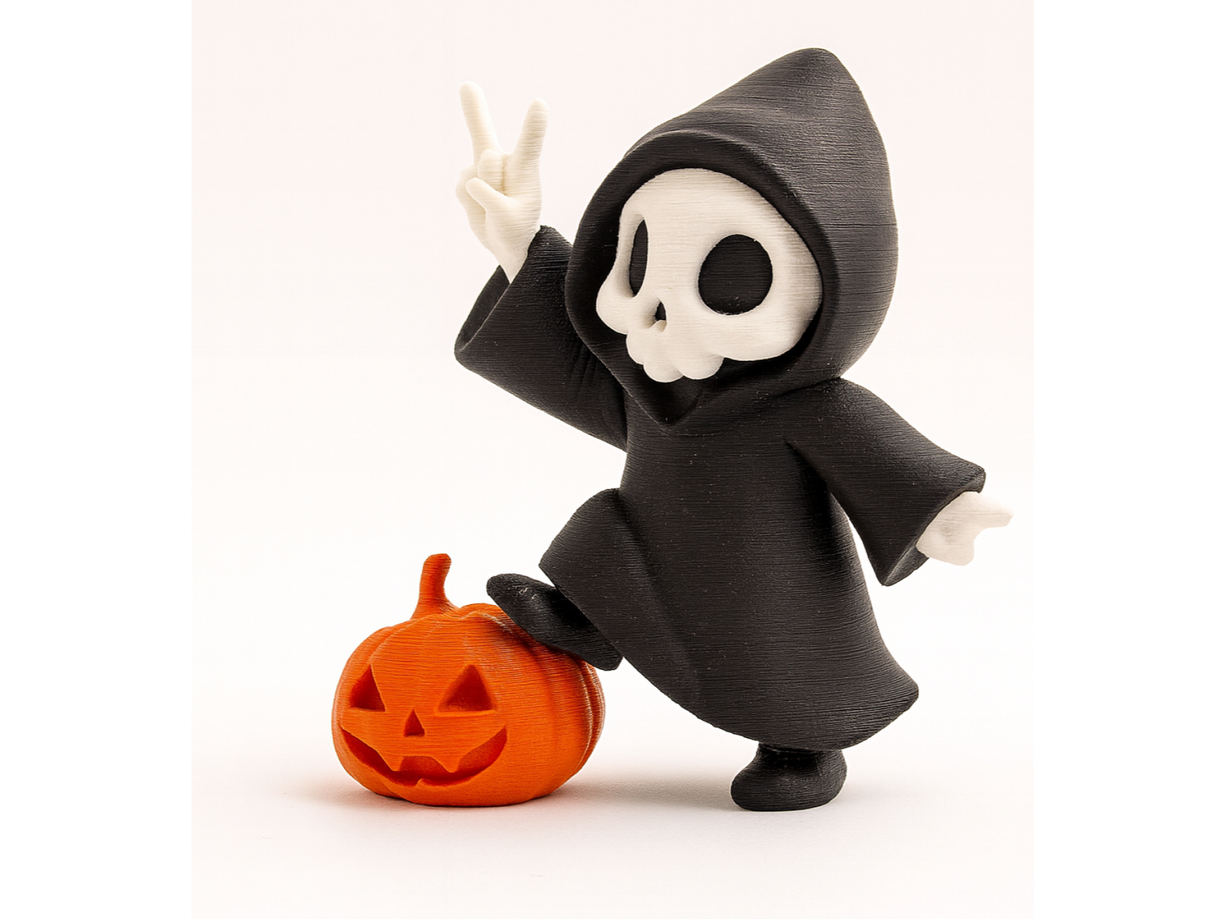 Kawaii Parca con Calabaza | Halloween Espeluznante