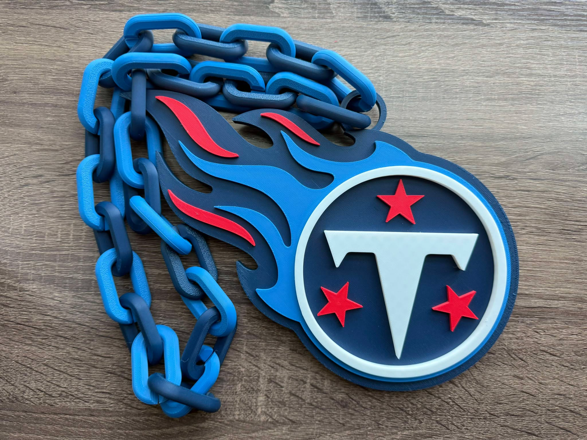 Tennessee Titans Oversized Necklace, Pendant