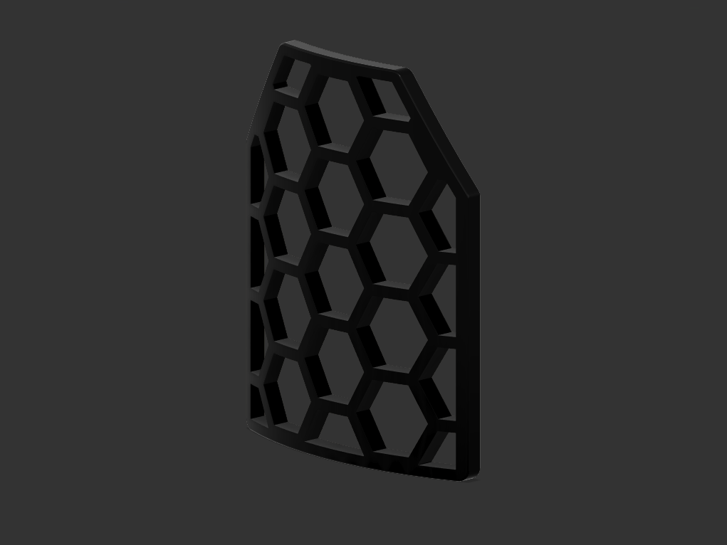 Curved Plate for Condor LCS Sentry Plate Carrier