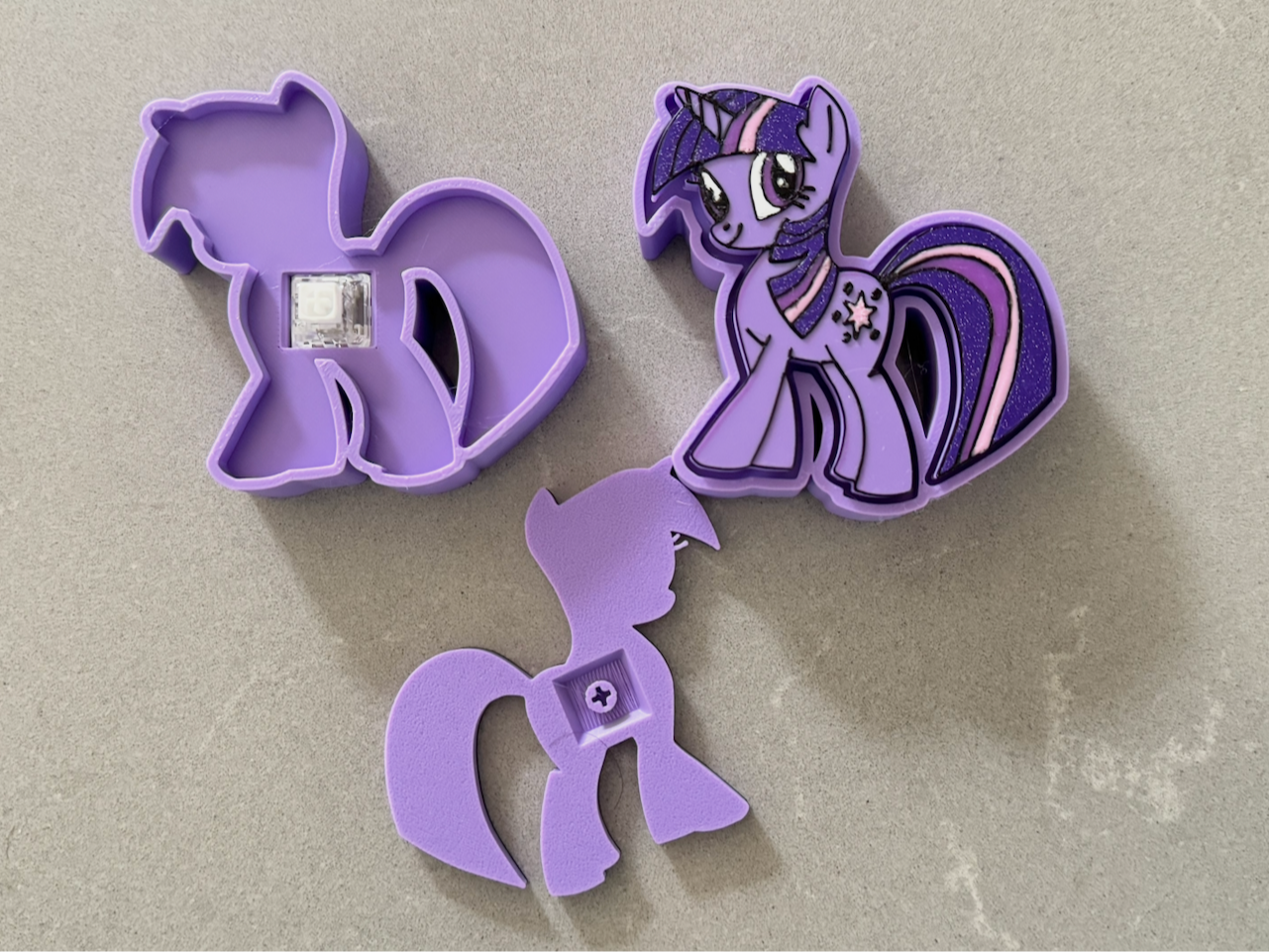 Twilight sparkle my litlte pony fidget clicker