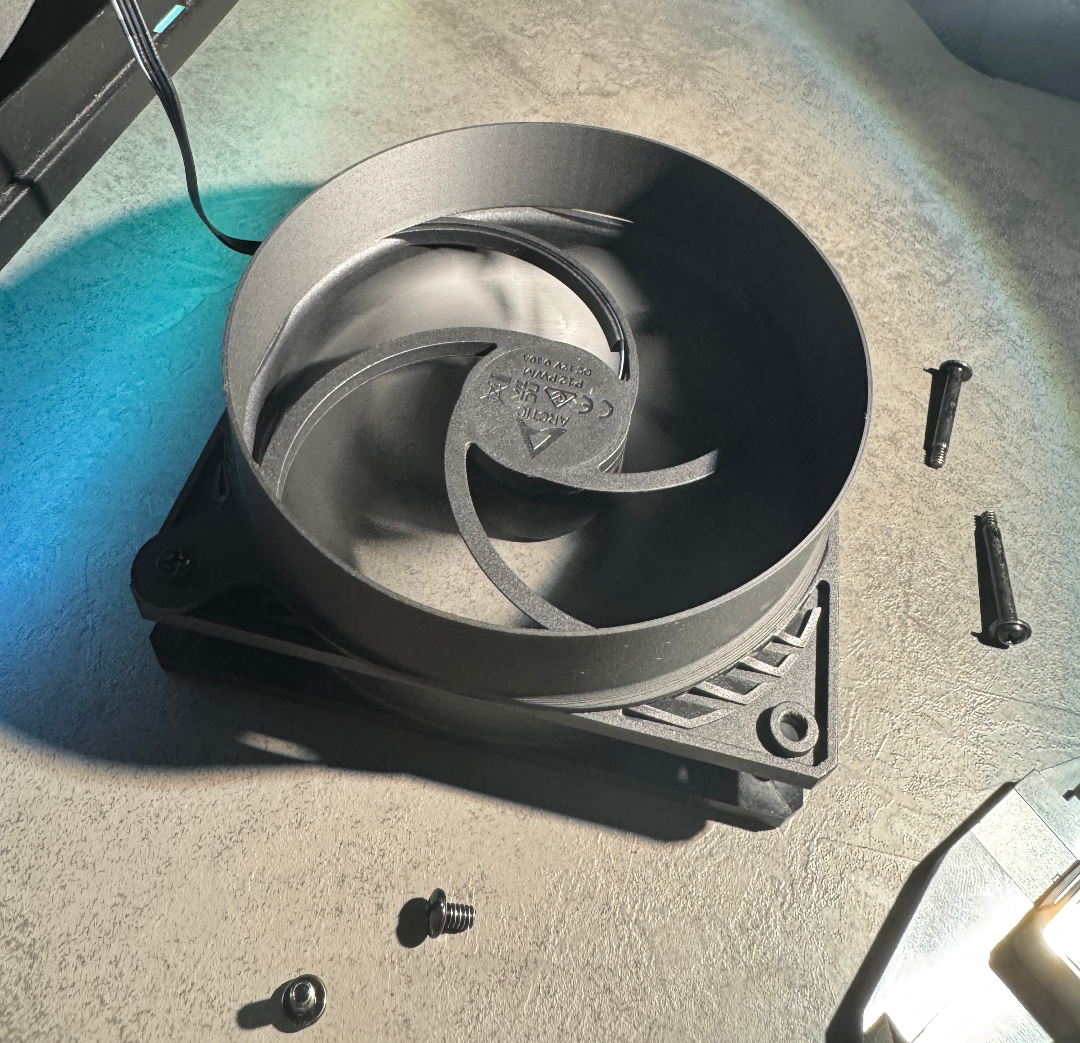 O11 dynamic Radiator Back Air Duct 120mm