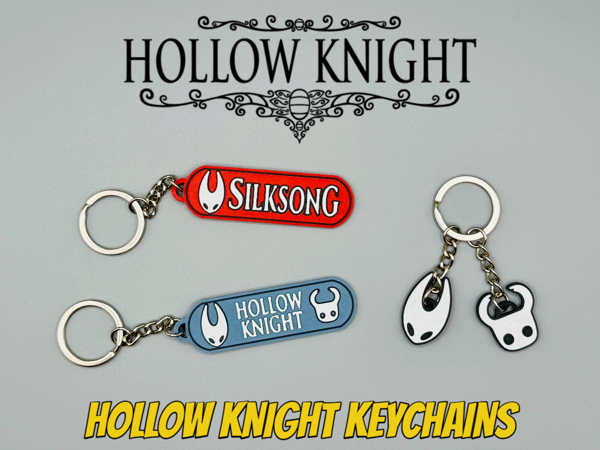 Hollow Knight Silksong Keychain