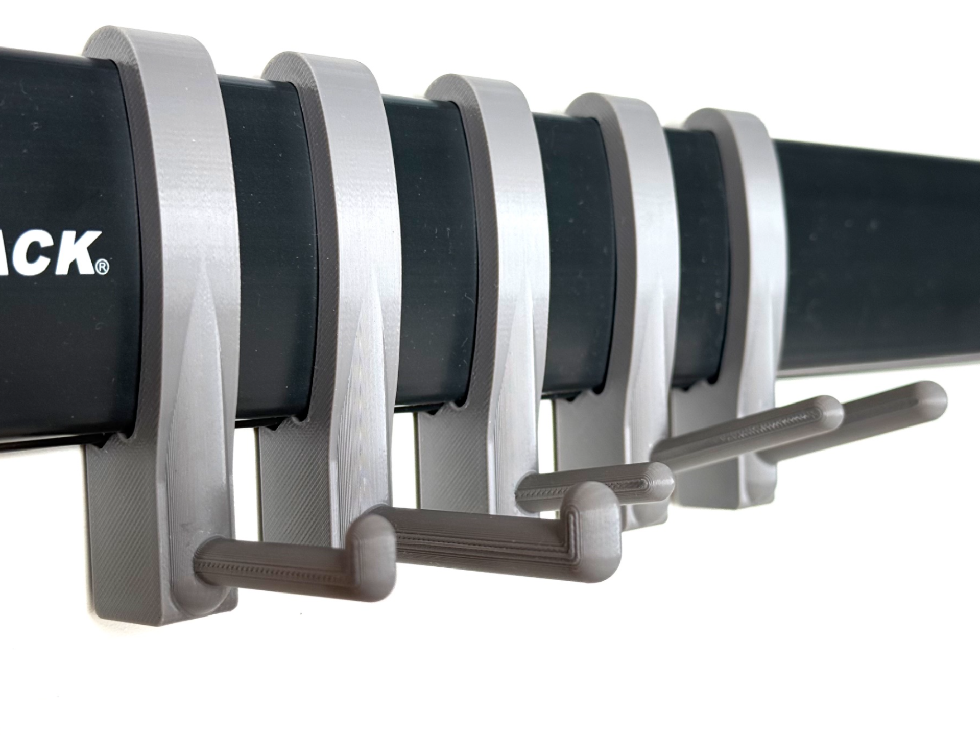 Various straight hooks for Rubbermaid FastTrack