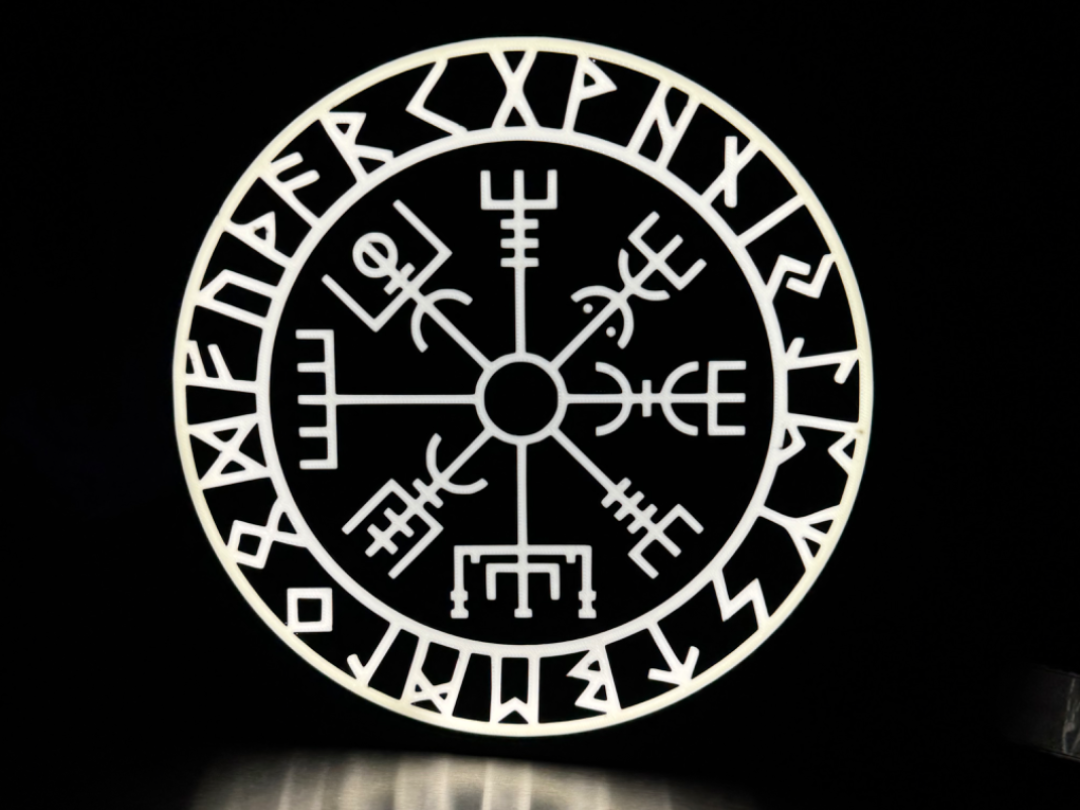 Vegvisir Lightbox con base