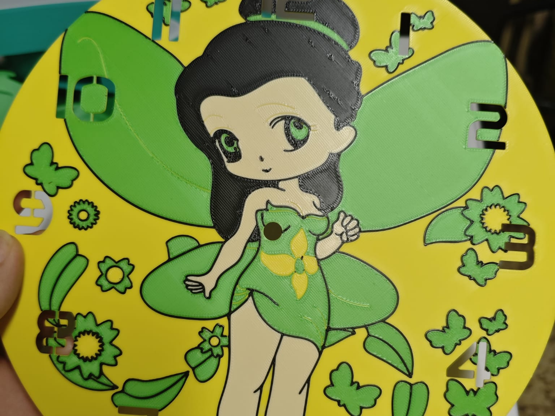 reloj pared campanilla