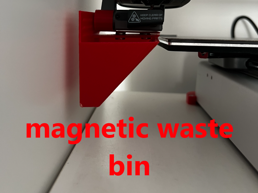 poubelle magnétique