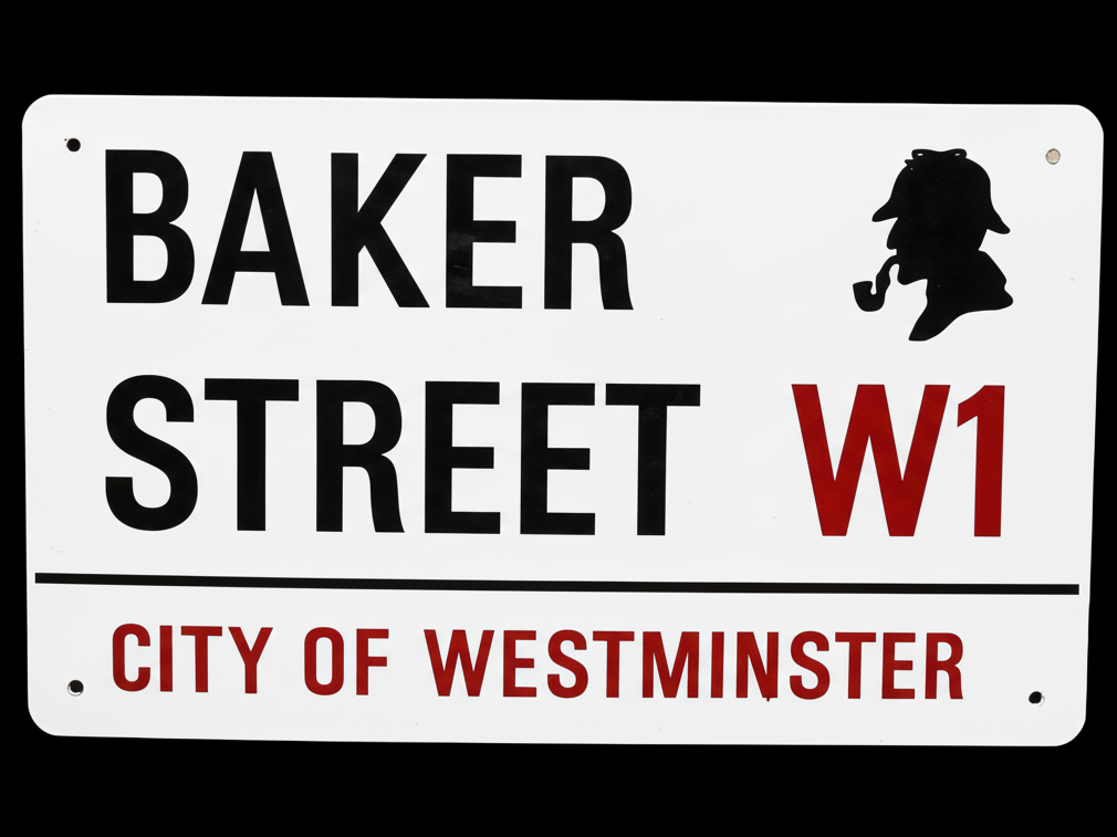 Baker street sign - London