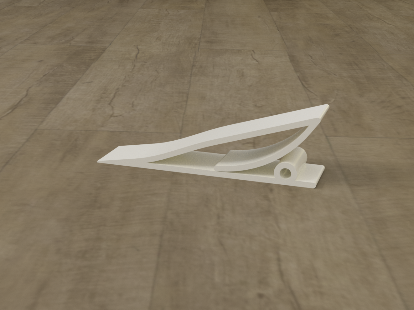 FlexiStop: Customizable Spring Loaded Doorstop  (Parametric)