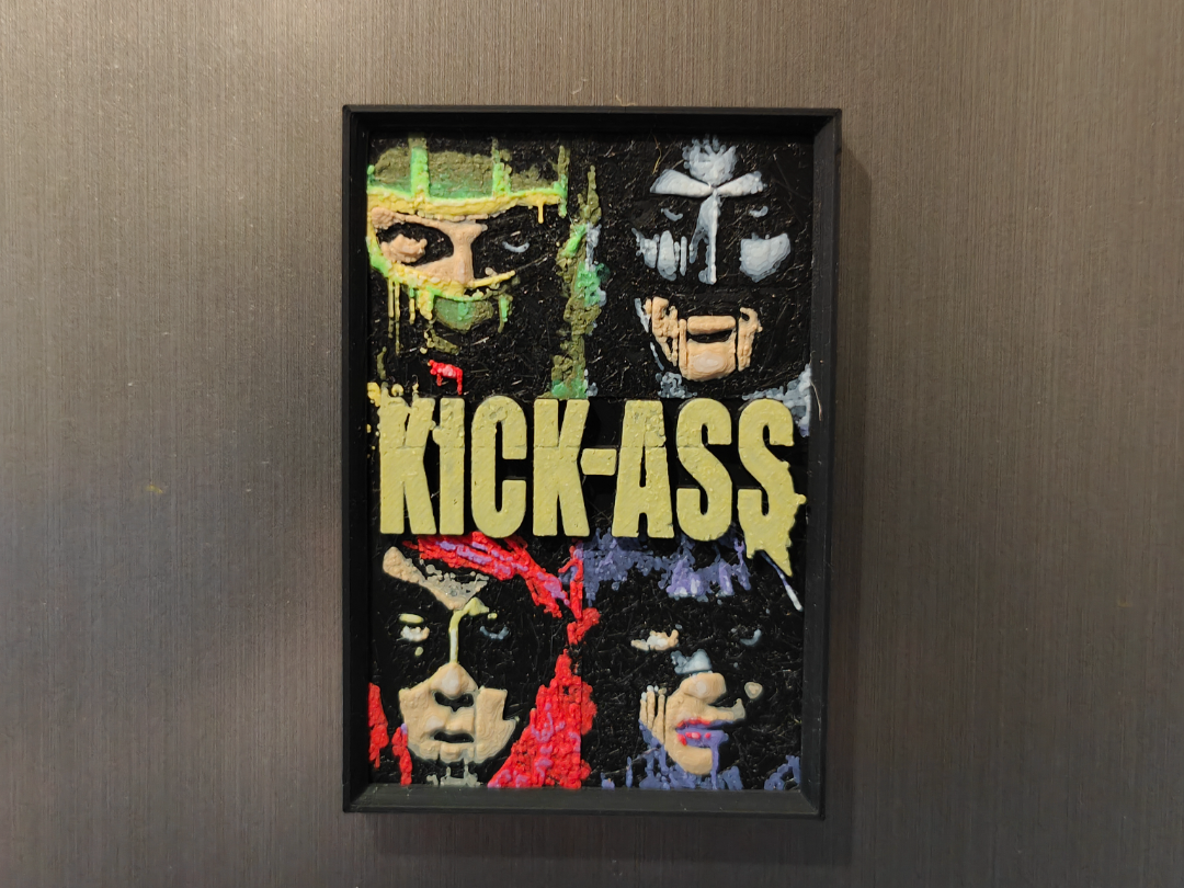 Kick-Ass movie poster fridge magnet