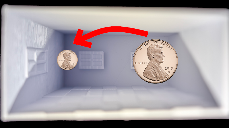 PrintInPlace Forced Perspective Illusion(AmesRoom)