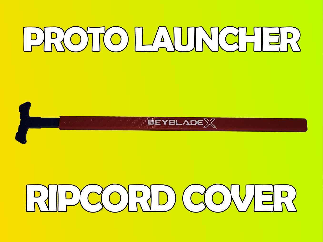 Ripcord Cover For Proto Launcher Beyblade X