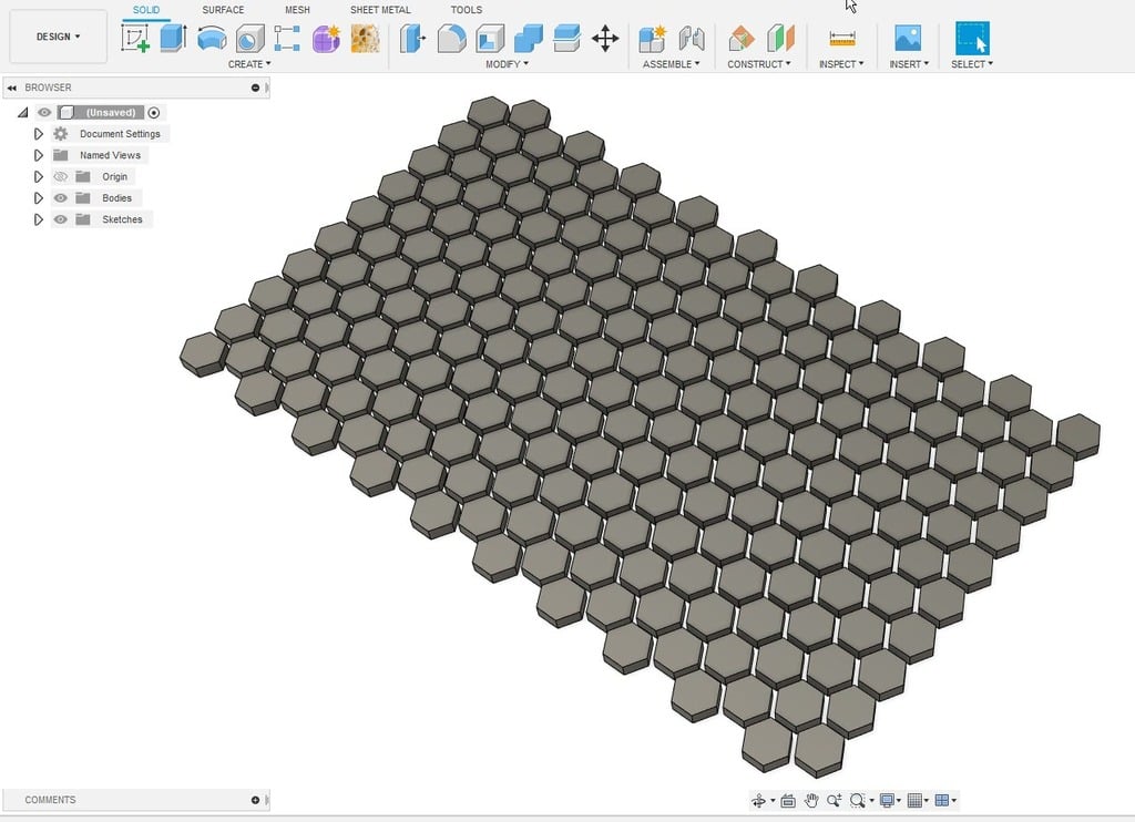 Parametric Honeycomb