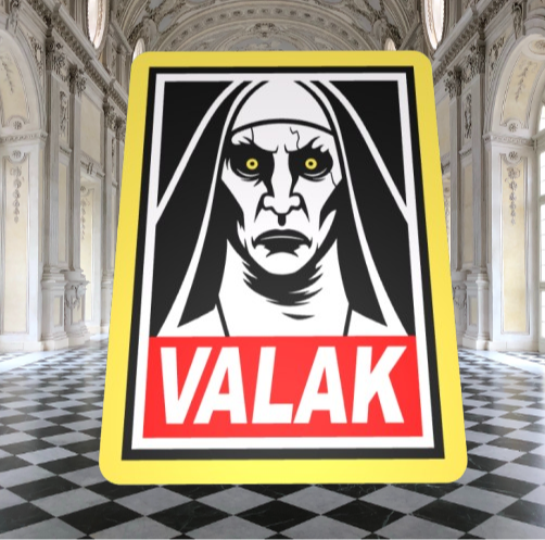 The Nun Wallart/Sign