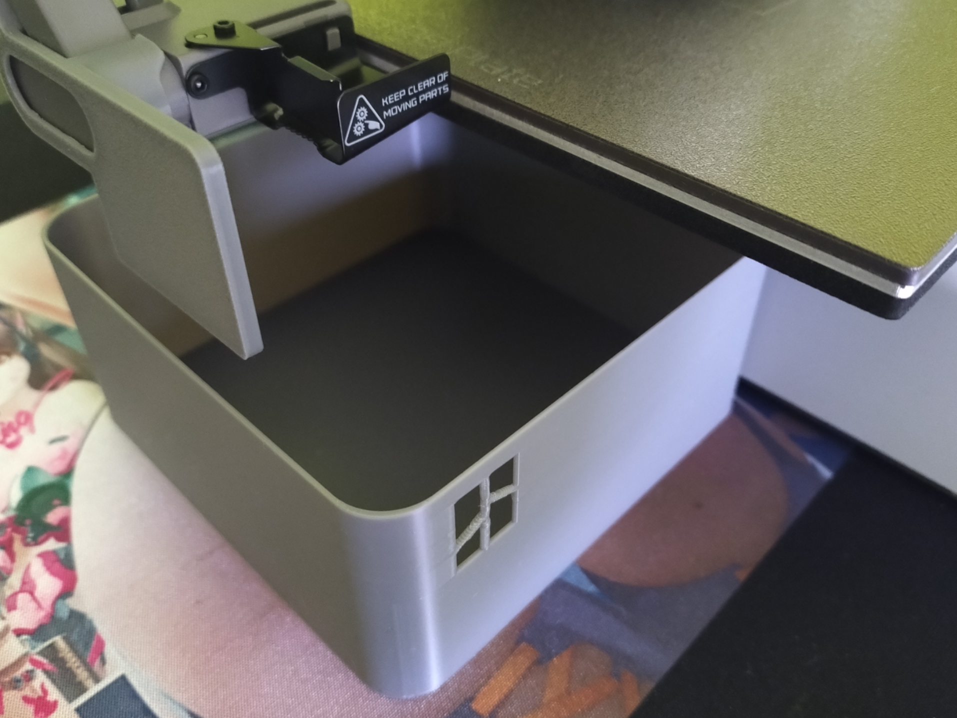 A1 Mini Poop Bucket Container Bin for purge