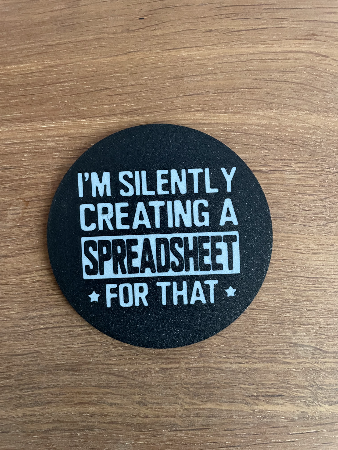 Funny Spreadsheet coaster / Accountant / Excel /