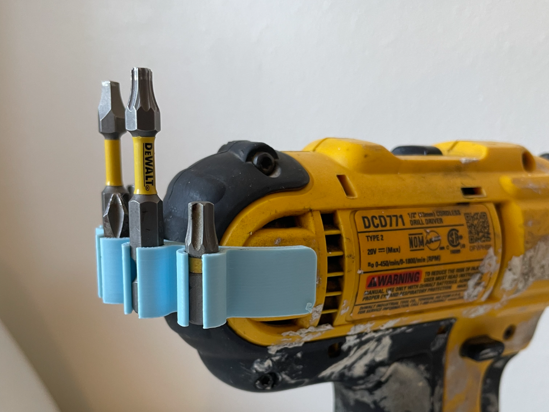 Dewalt Driver Drill Bit Holder Mount