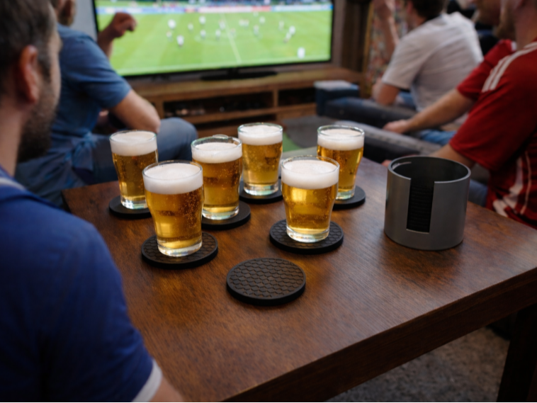 tpu drink coasters & storage cylinder
