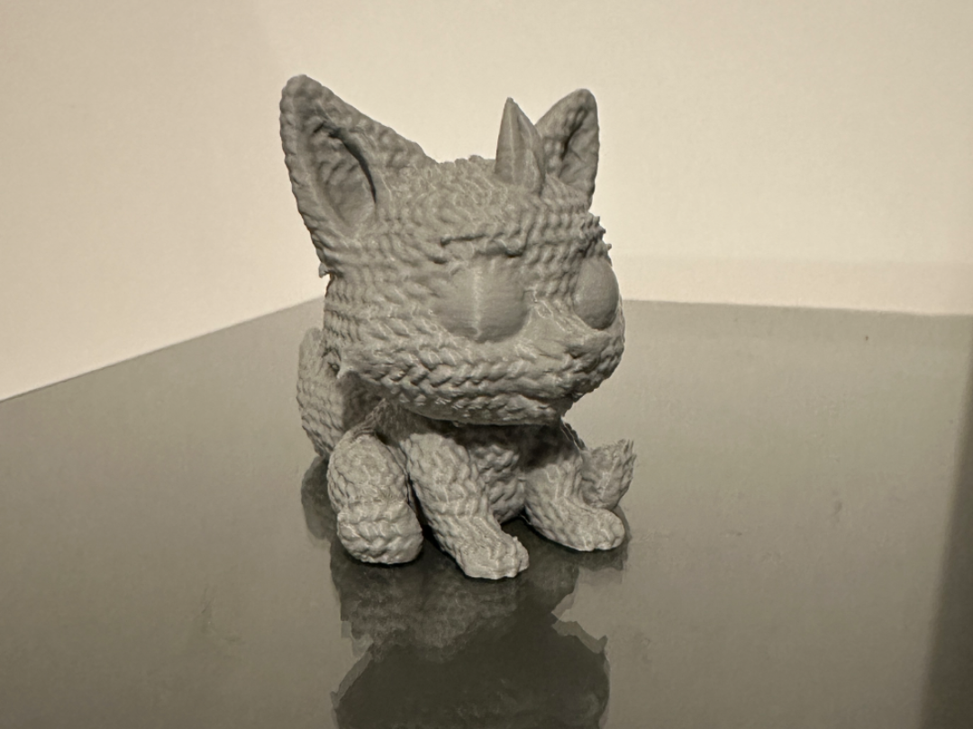 wolf knitted