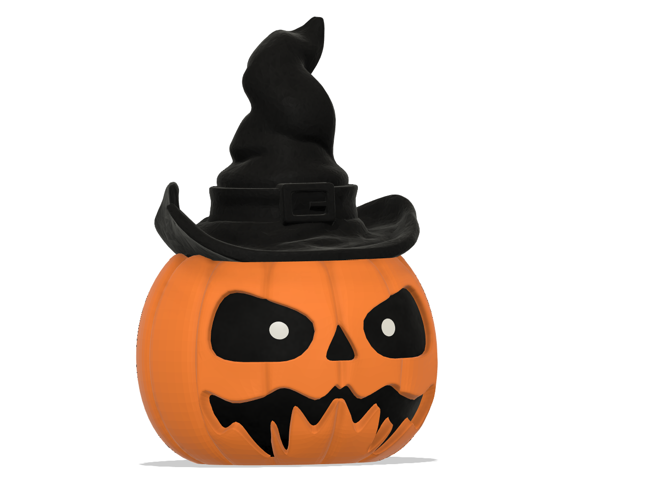 Scary Jack O' lantern Halloween pumpkin