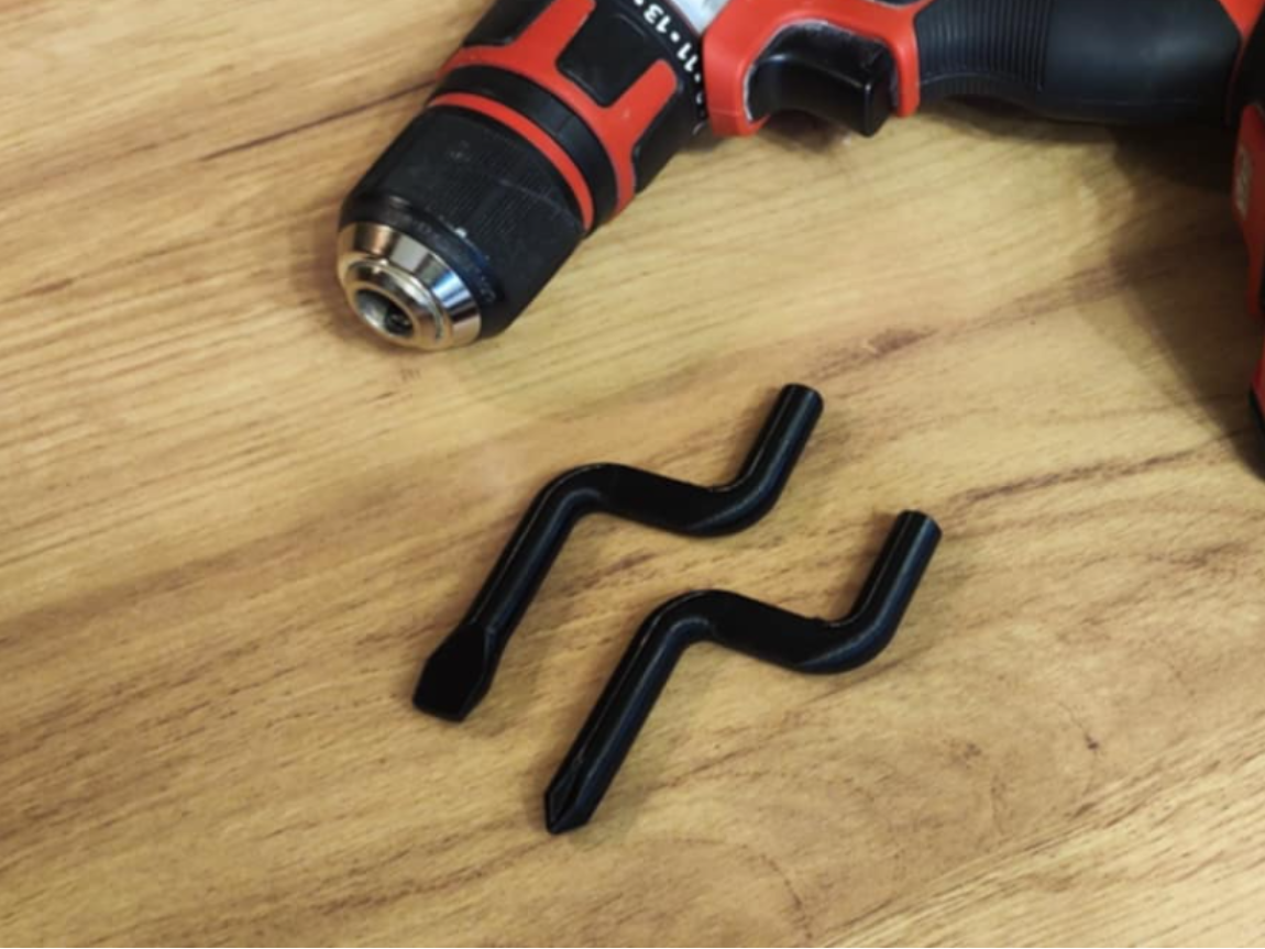 Mega flat screwdriver corner 2in1