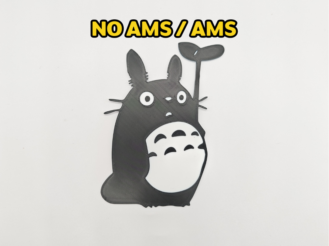 Dual Color My Neighbor Totoro Wall Art
