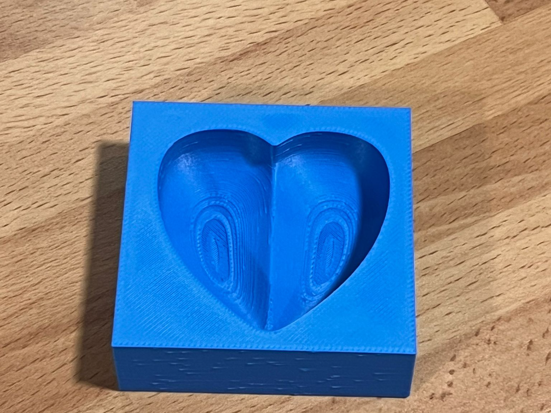 Heart shaped pasta ravioli mould