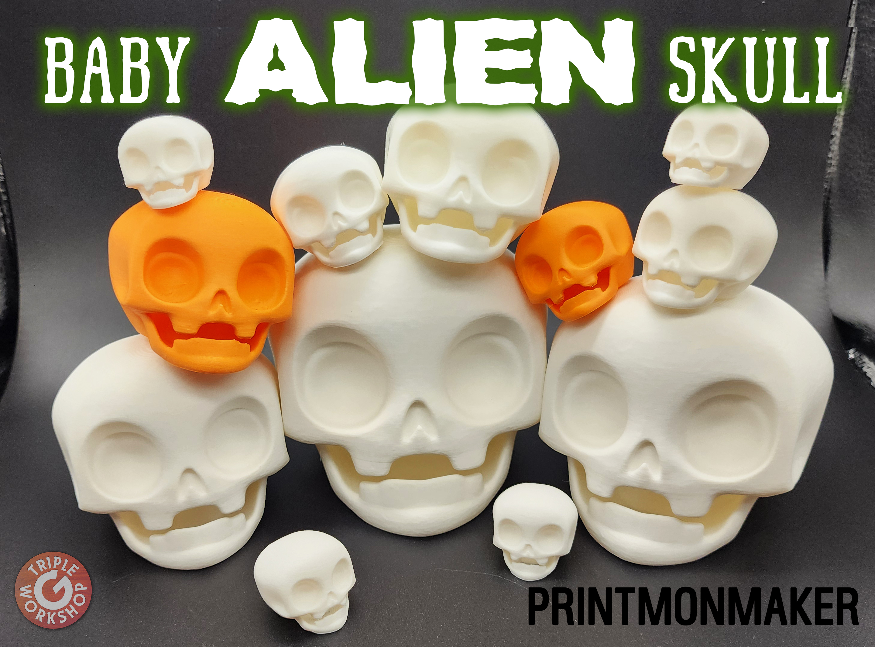 Baby Alien Skull