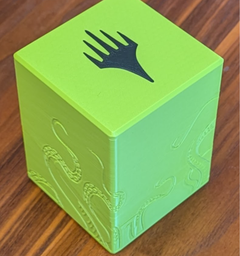 Clean KrakenBox - MTG Commander Deck Box