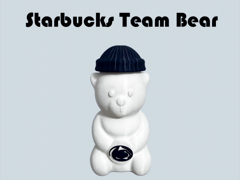 Starbucks Style Team Bear