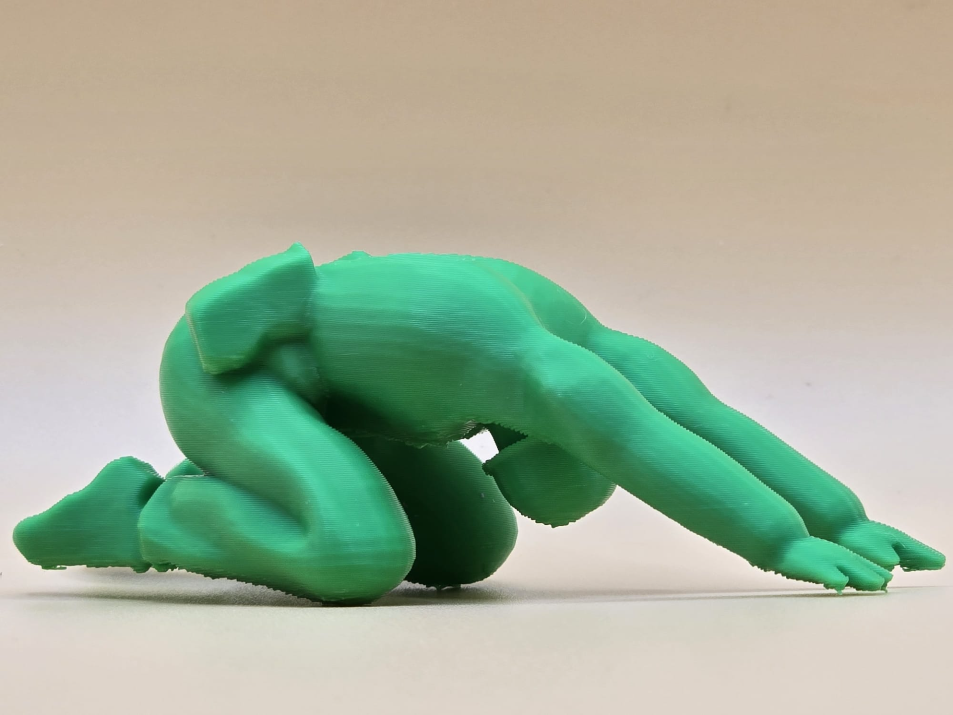 Toy Soldier Yoga Downward Dog