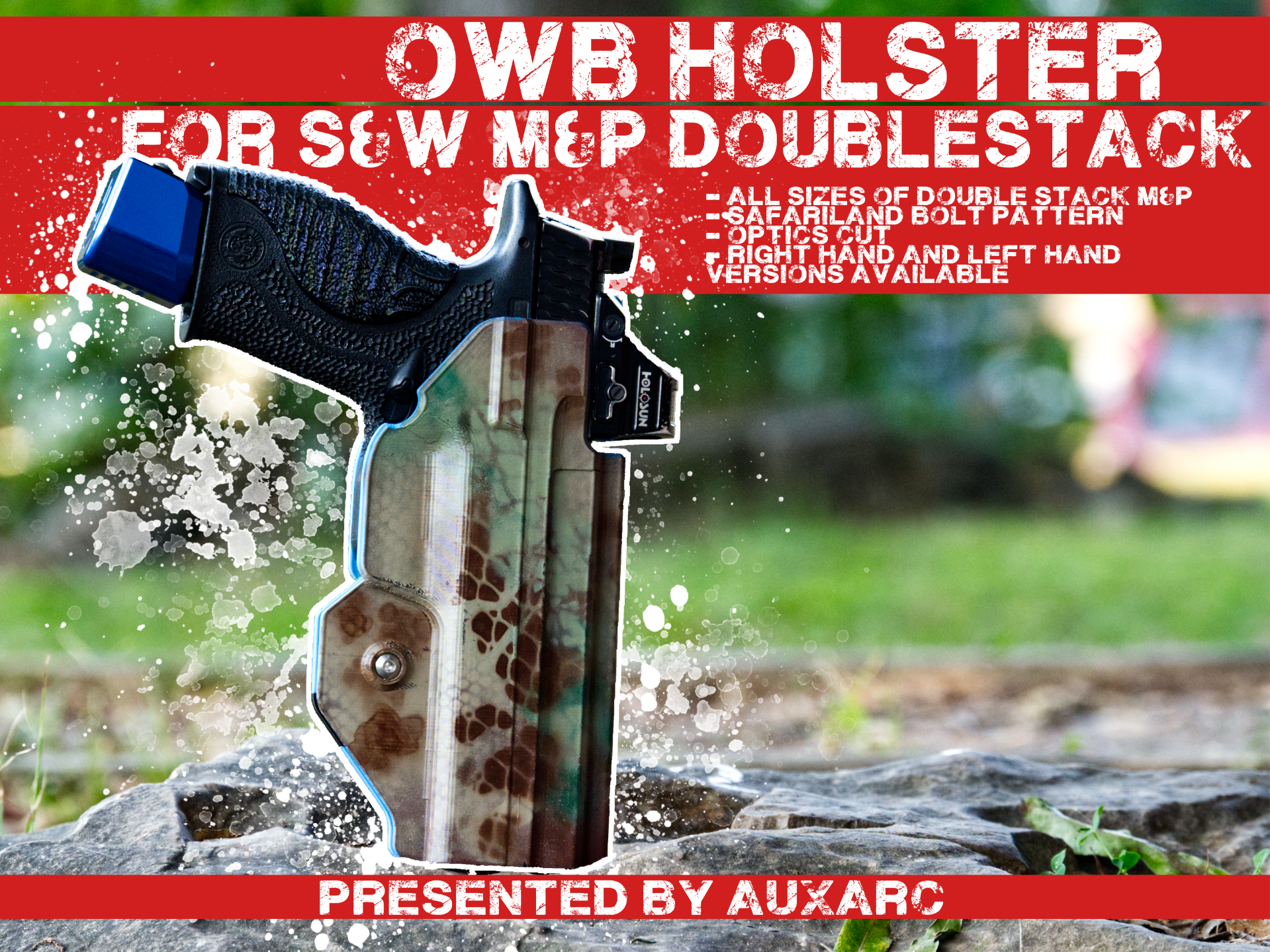 OWB Holster for M & P Doublestack Frames