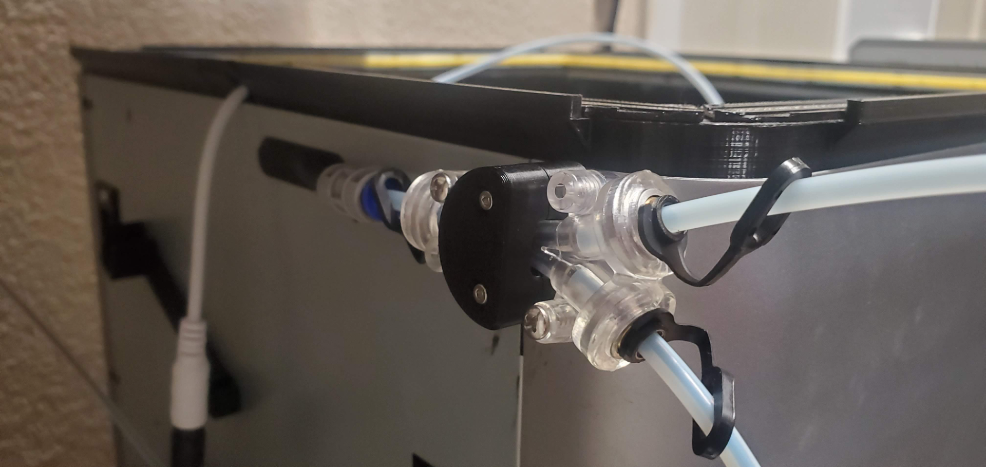 Bracket for SeeMeCNC Y-Filament Splitter