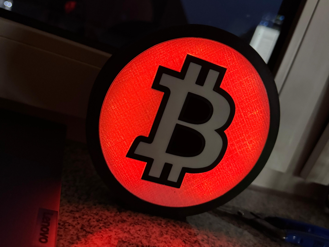 Bitcoin Lamp - A1 Mini compatible