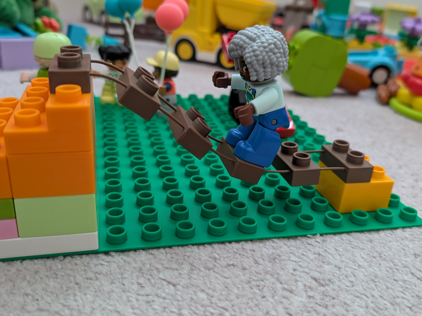 DUPLO jungle bridge